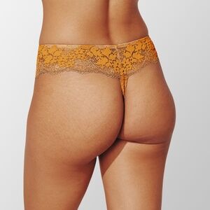 ThirdLove All Day Lace Thong Size LGamber / LG